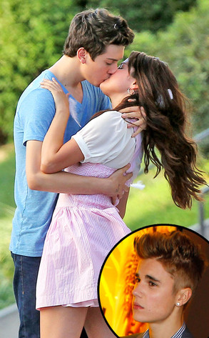 Selena Gomez, Nat Wolff, Justin Bieber Selena Gomez, Nat Wolff, Justin Bieber